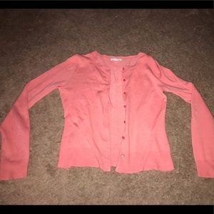 NY&Co Salmon Cardigan
